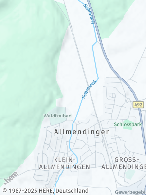 Here Map of Allmendingen
