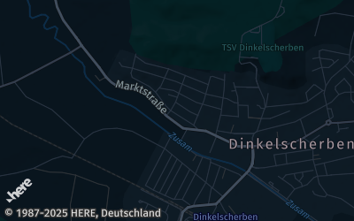 Heizung Map of Dinkelscherben