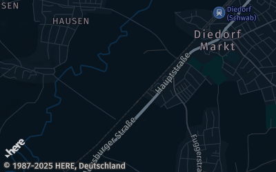 Heizung Map of Diedorf