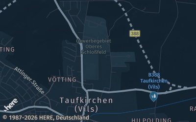 Heizung Map of Taufkirchen