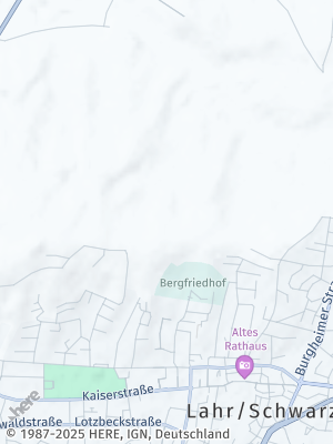Here Map of Lahr / Schwarzwald