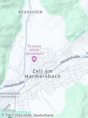 Here Map of Zell am Harmersbach