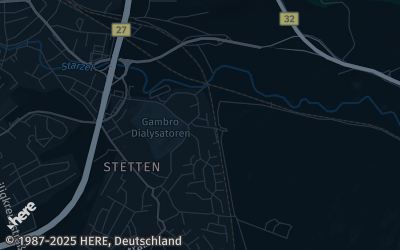 Heizung Map of Hechingen
