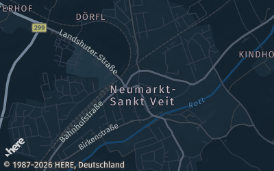 Heizung Map of Neumarkt-Sankt Veit