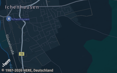 Heizung Map of Ichenhausen