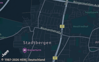 Heizung Map of Stadtbergen