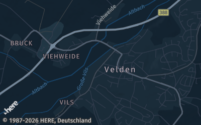 Heizung Map of Velden