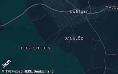Heizung Map of Kößlarn