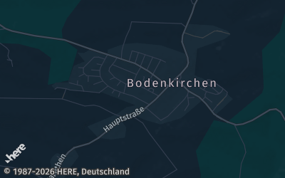 Heizung Map of Bodenkirchen