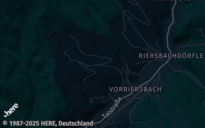 Heizung Map of Oberharmersbach