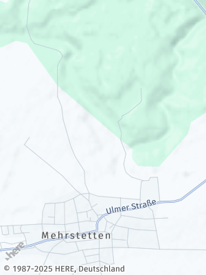 Here Map of Mehrstetten bei Münsingen