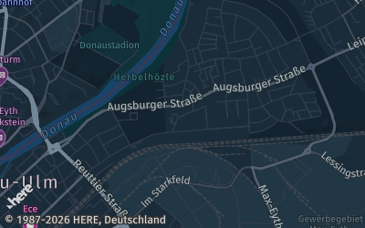 Heizung Map of Neu-Ulm