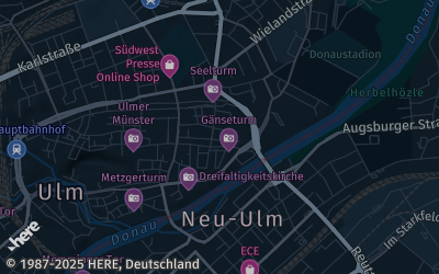 Heizung Map of Ulm