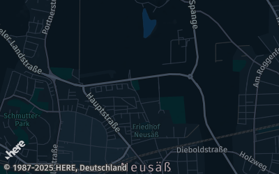 Heizung Map of Neusäß