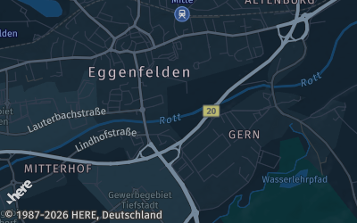 Heizung Map of Eggenfelden