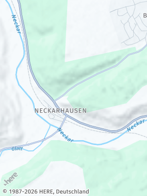 Here Map of Neckarhausen
