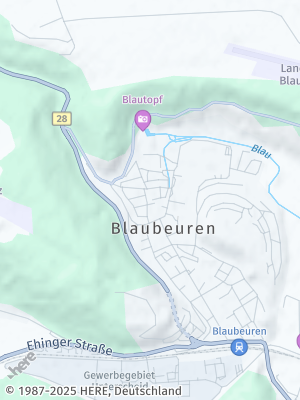 Here Map of Blaubeuren