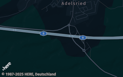 Heizung Map of Adelsried bei Augsburg