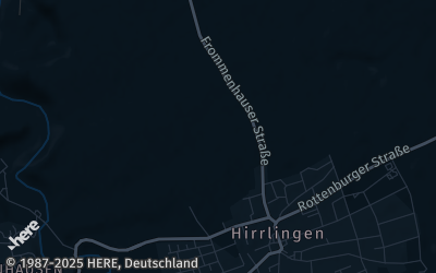 Heizung Map of Hirrlingen