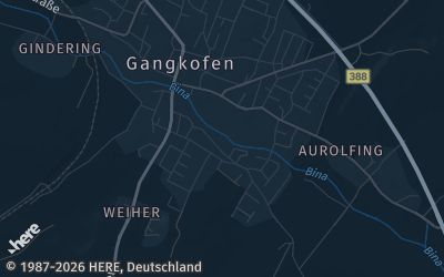 Heizung Map of Gangkofen