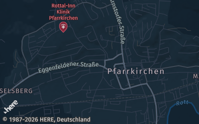 Heizung Map of Pfarrkirchen