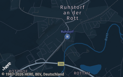 Heizung Map of Ruhstorf an der Rott