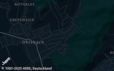 Heizung Map of Ohlsbach