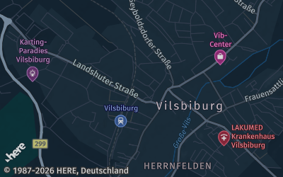 Heizung Map of Vilsbiburg