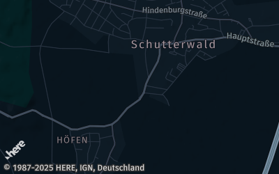 Heizung Map of Schutterwald