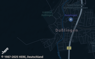 Heizung Map of Dußlingen