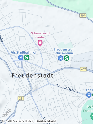 Here Map of Freudenstadt