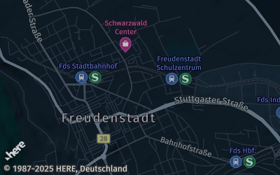 Heizung Map of Freudenstadt
