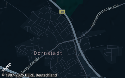 Heizung Map of Dornstadt