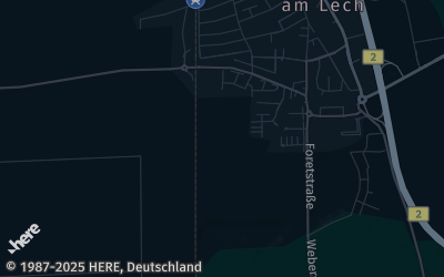 Heizung Map of Langweid am Lech