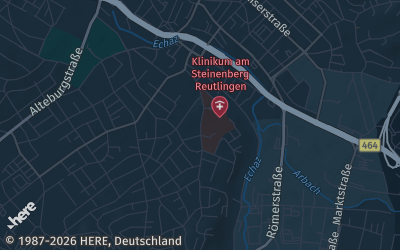Heizung Map of Reutlingen