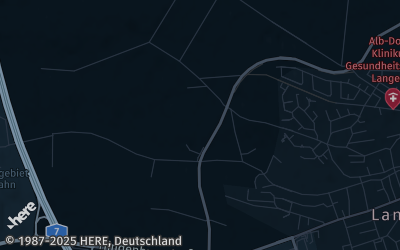 Heizung Map of Langenau