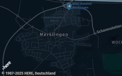 Heizung Map of Merklingen