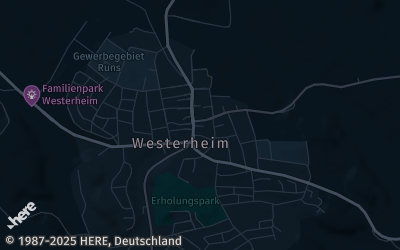 Heizung Map of Westerheim