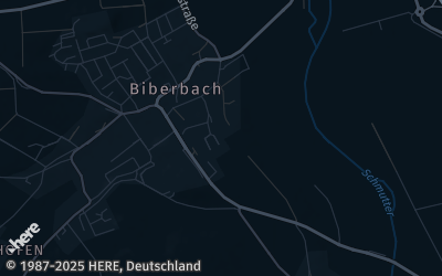 Heizung Map of Biberbach