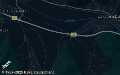 Heizung Map of Lautenbach