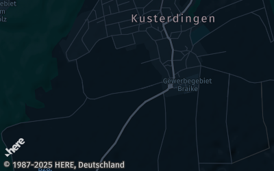 Heizung Map of Kusterdingen