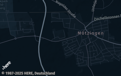 Heizung Map of Mötzingen