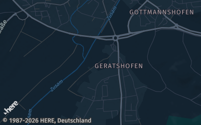 Heizung Map of Wertingen