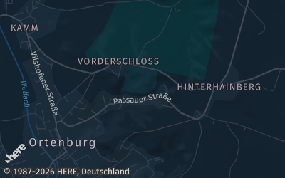 Heizung Map of Ortenburg