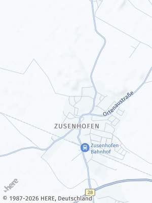 Here Map of Zusenhofen