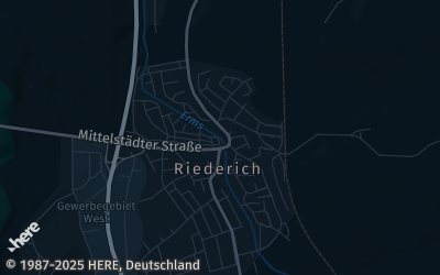 Heizung Map of Riederich