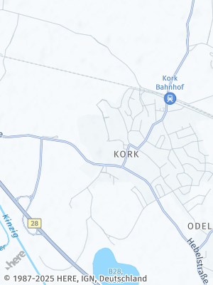 Here Map of Kork