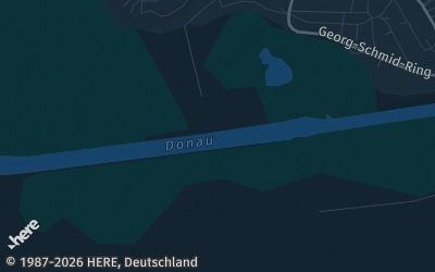 Heizung Map of Dillingen an der Donau
