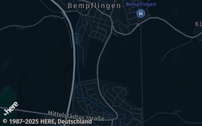Heizung Map of Bempflingen