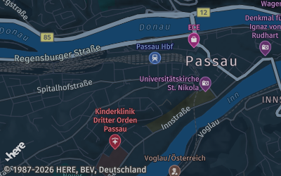 Heizung Map of Passau